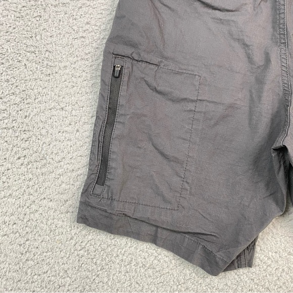 Vuori Gray Ripstop Drawstring Shorts 8” Inseam Men’s Size S Small - Picture 4 of 8